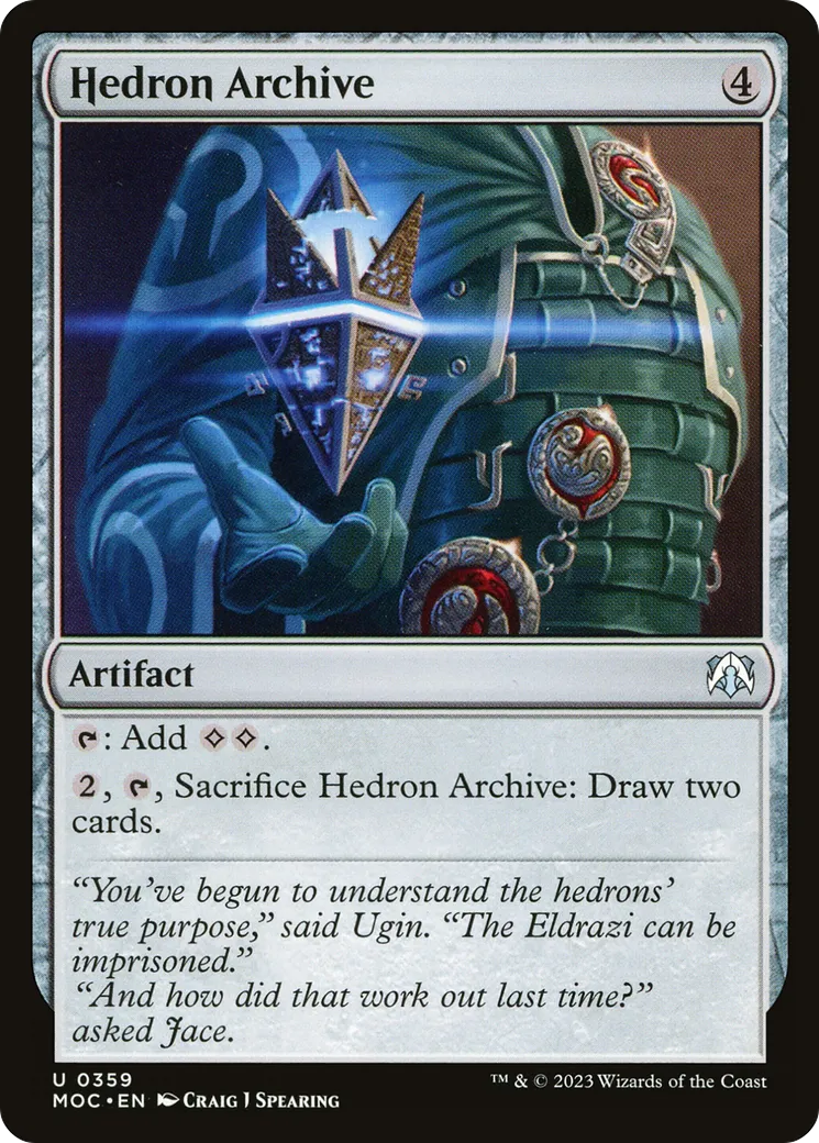 Archive hèdron — March of the Machine Commander — Magic: The Gathering