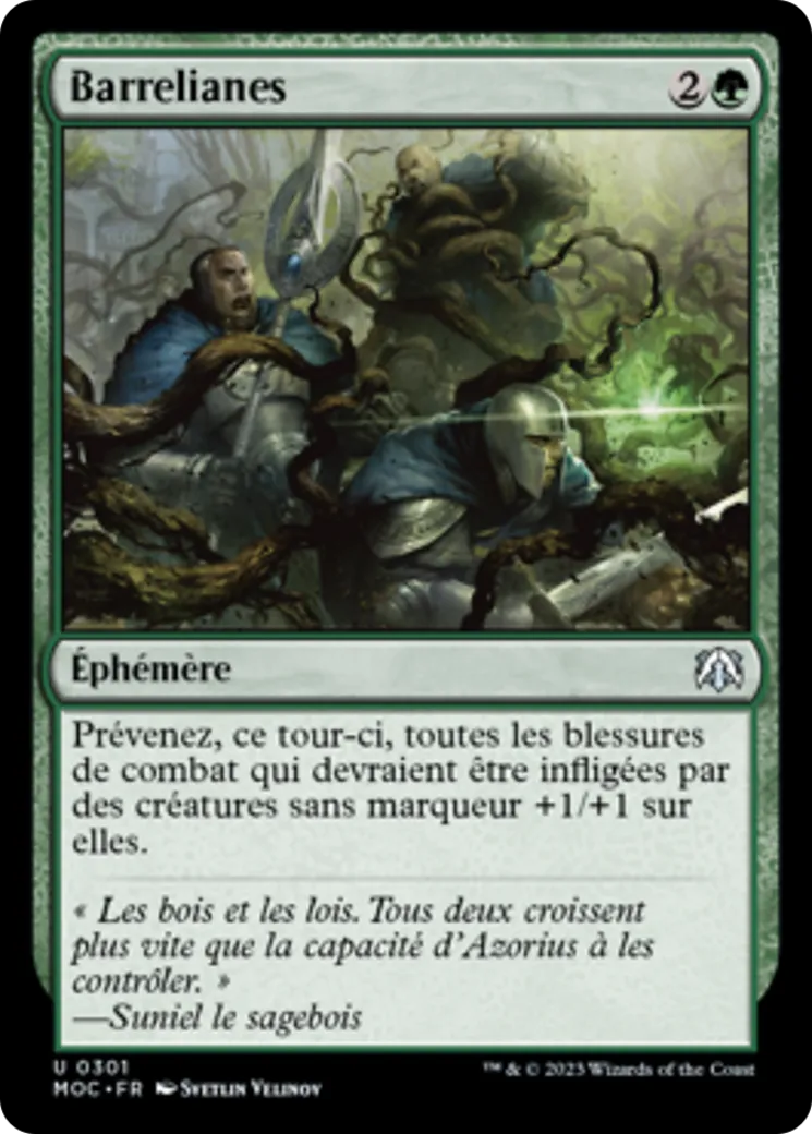 Barrelianes — March of the Machine Commander — Magic: The Gathering