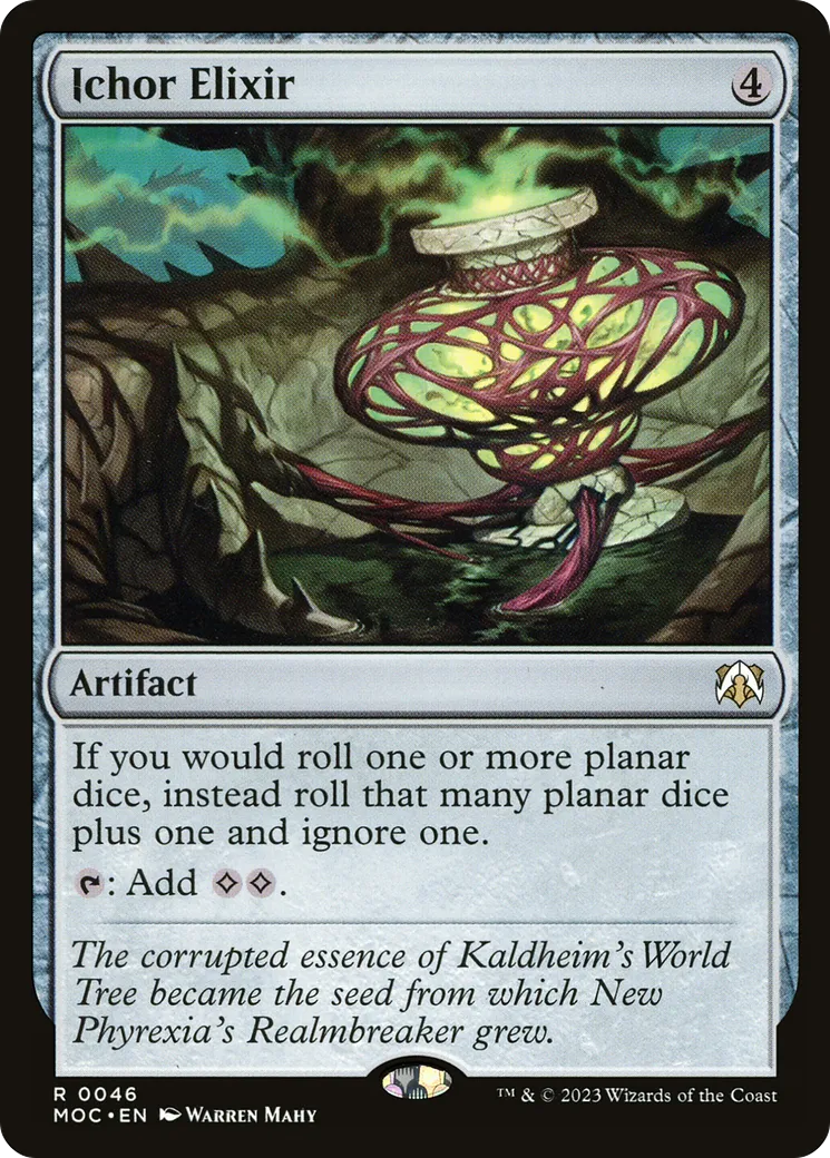 Ichor Elixir — March of the Machine Commander — Magic: The Gathering