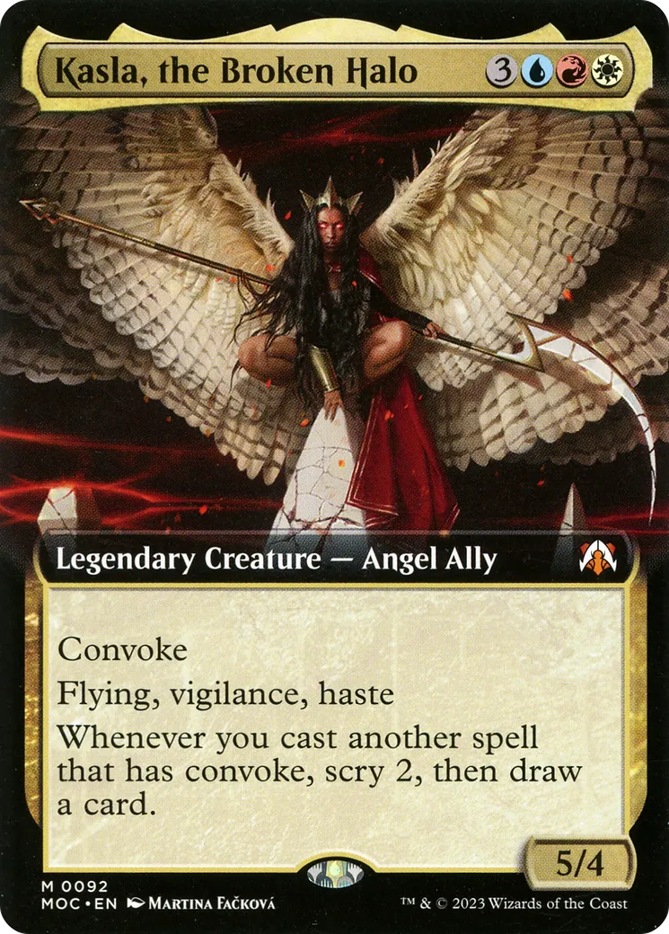 Kasla, the Broken Halo — March of the Machine Commander — Magic: The Gathering