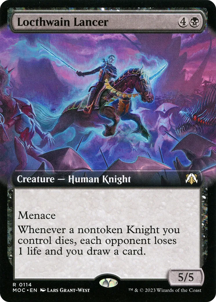 Lancière de Locthwain — March of the Machine Commander — Magic: The Gathering