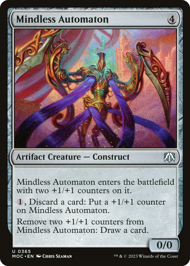 Automate abruti — March of the Machine Commander — Magic: The Gathering