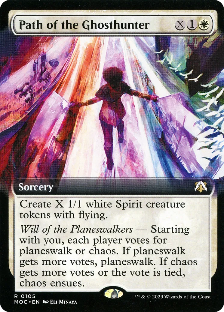 Path of the Ghosthunter — March of the Machine Commander — Magic: The Gathering