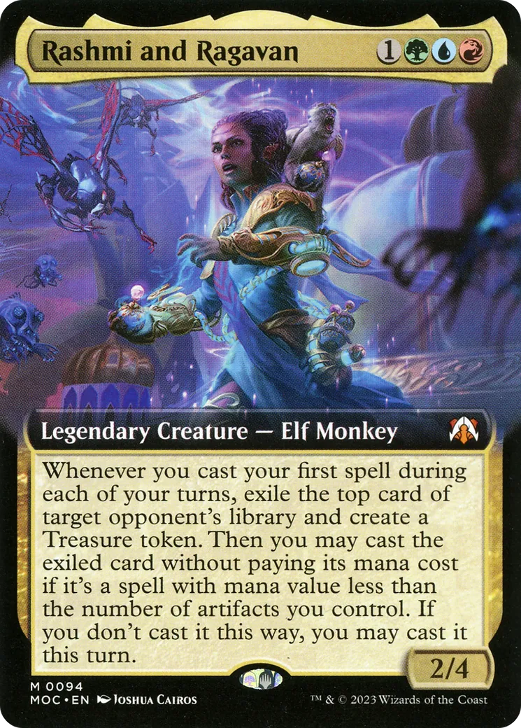 Rashmi and Ragavan — March of the Machine Commander — Magic: The Gathering