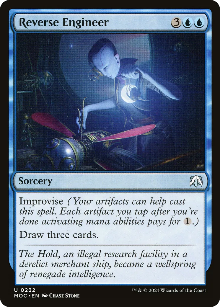 Reverse Engineer — March of the Machine Commander — Magic: The Gathering