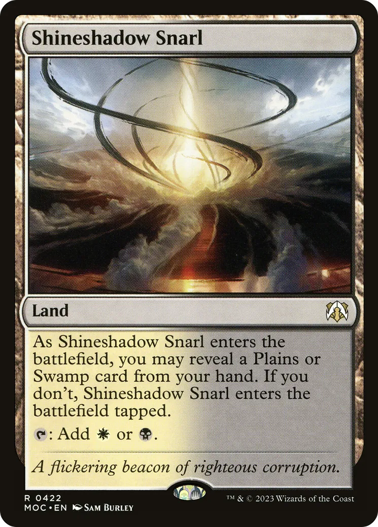Lacis luminombre — March of the Machine Commander — Magic: The Gathering