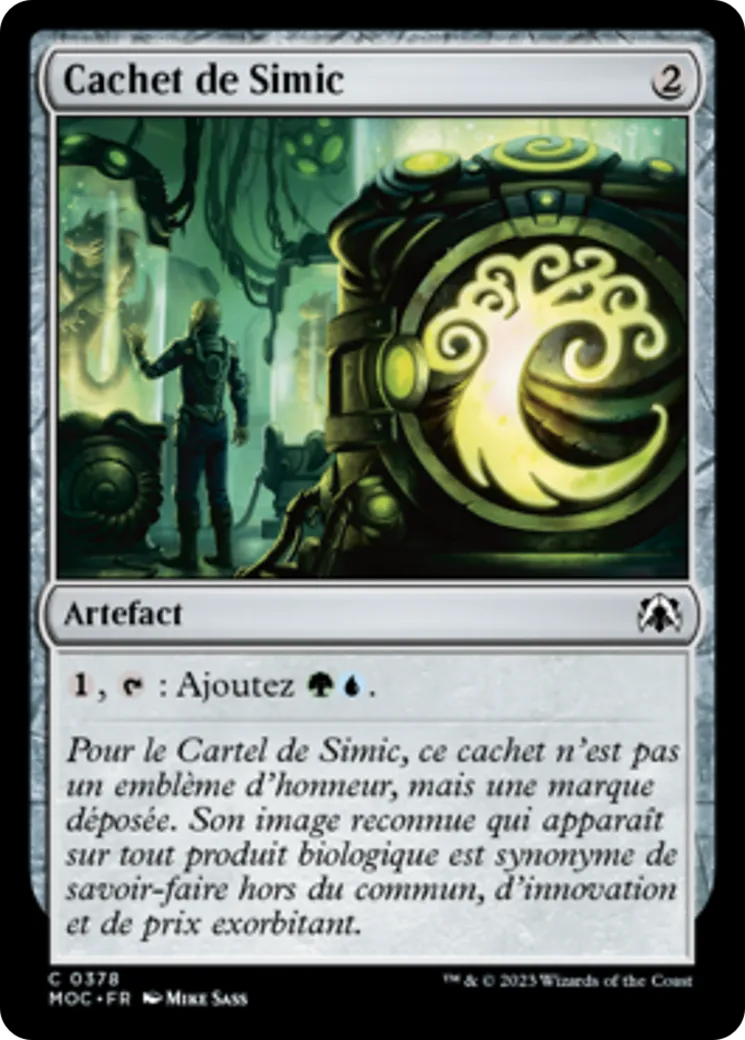 Cachet de Simic — March of the Machine Commander — Magic: The Gathering