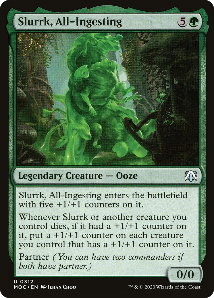Slurrk, l'avale-tout — March of the Machine Commander — Magic: The Gathering