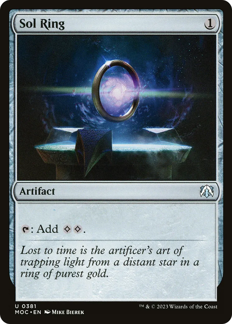 Sol Ring — March of the Machine Commander — Magic: The Gathering
