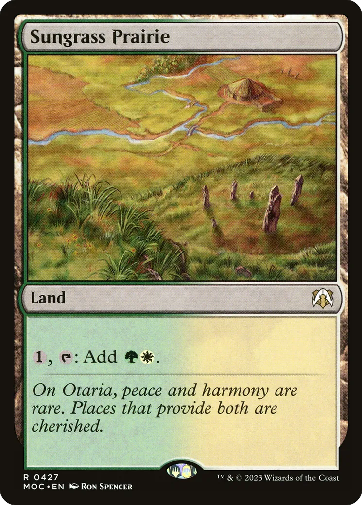 Prairie de Solherbe — March of the Machine Commander — Magic: The Gathering