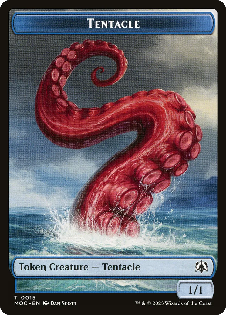 Tentacle — March of the Machine Commander — Magic: The Gathering