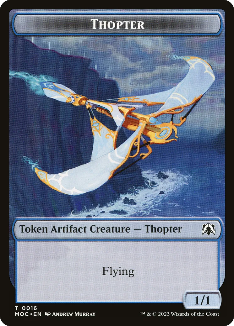 Thopter — March of the Machine Commander — Magic: The Gathering