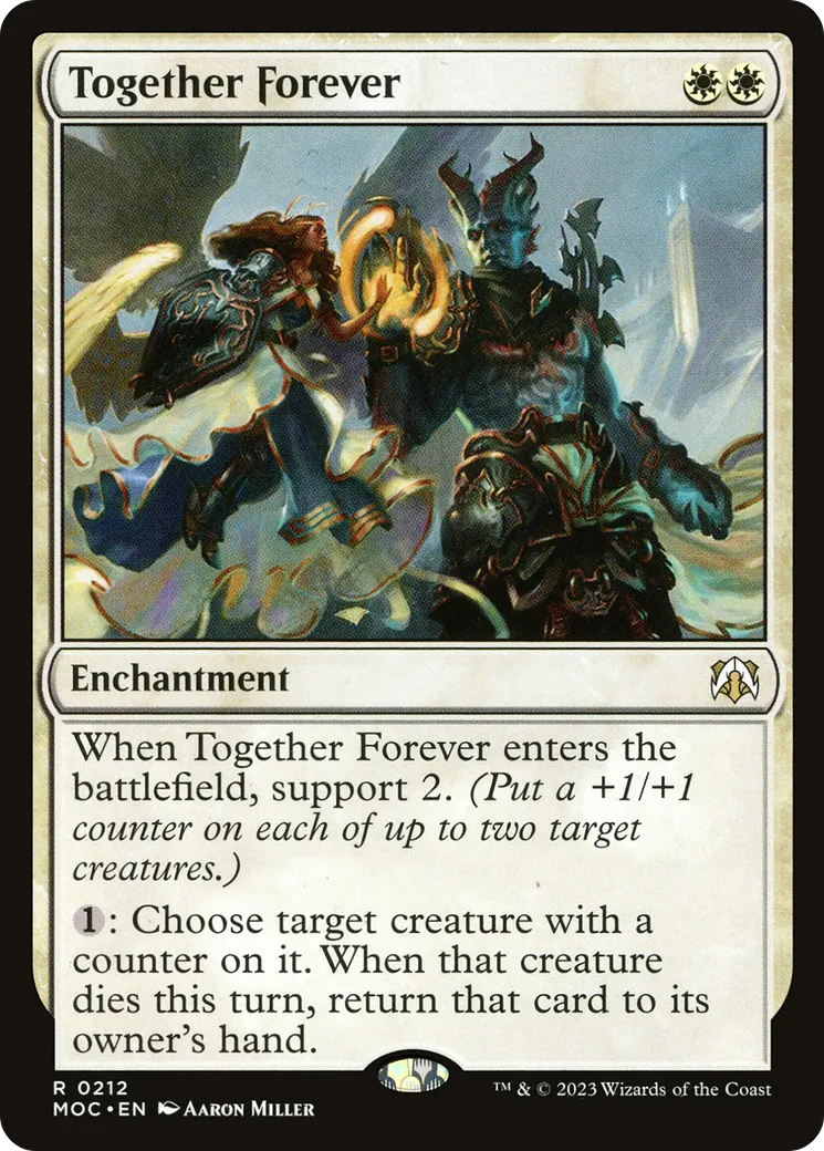 Ensemble pour toujours — March of the Machine Commander — Magic: The Gathering