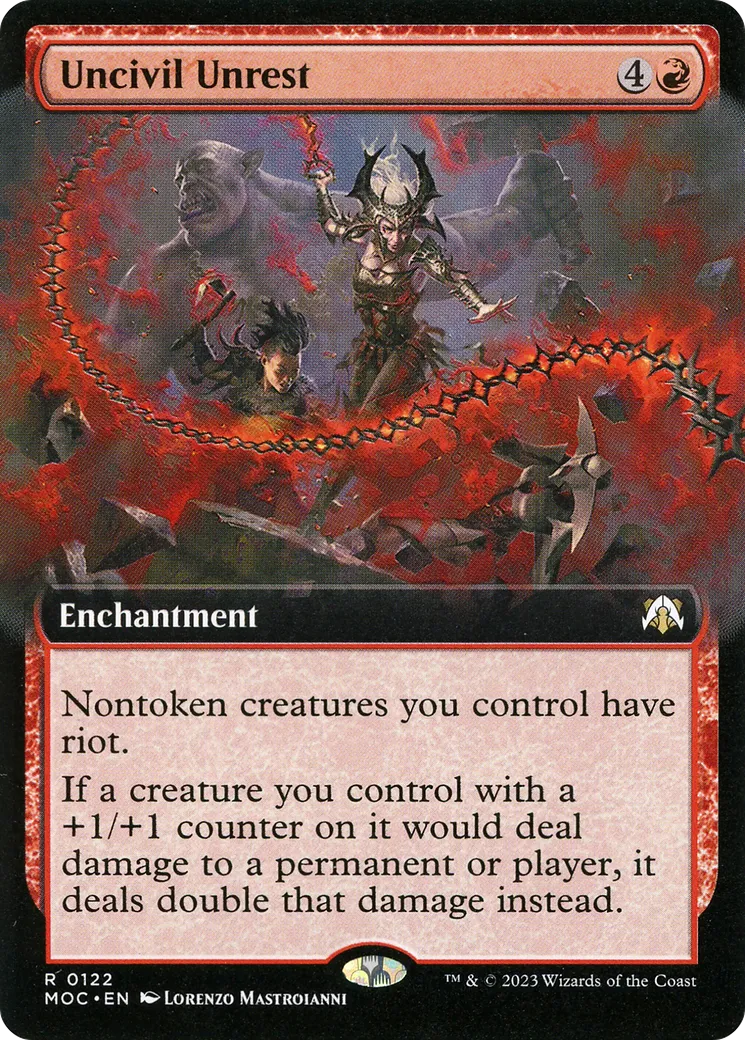 Uncivil Unrest — March of the Machine Commander — Magic: The Gathering