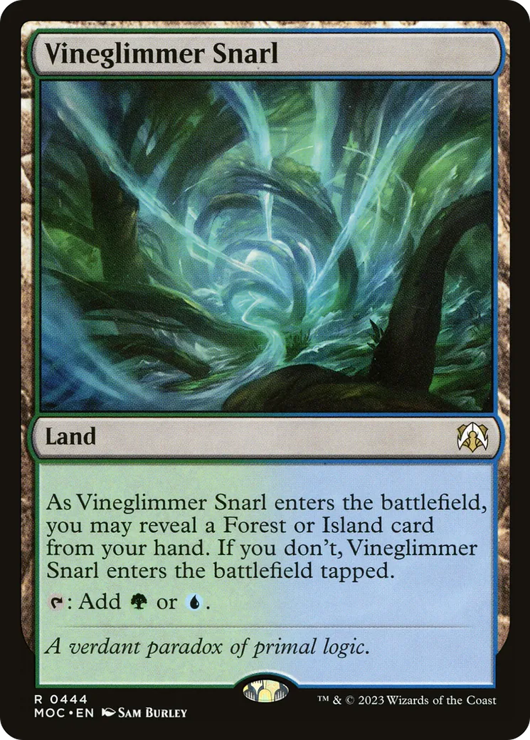 Lacis pâlevigne — March of the Machine Commander — Magic: The Gathering