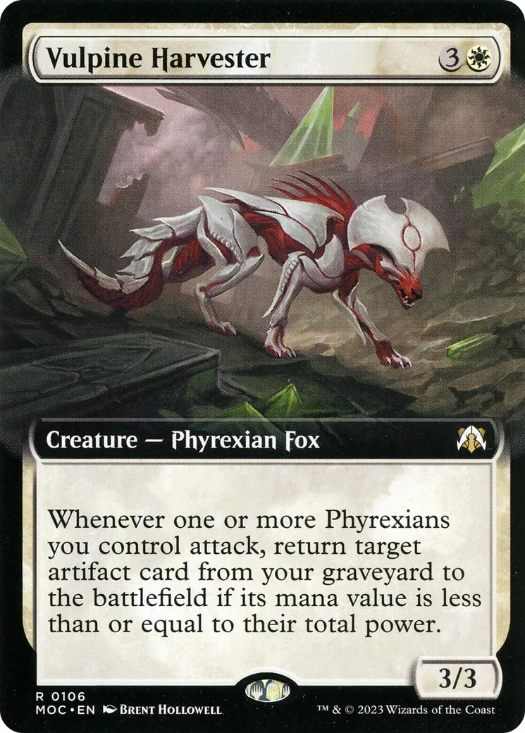 Vulpine Harvester — March of the Machine Commander — Magic: The Gathering