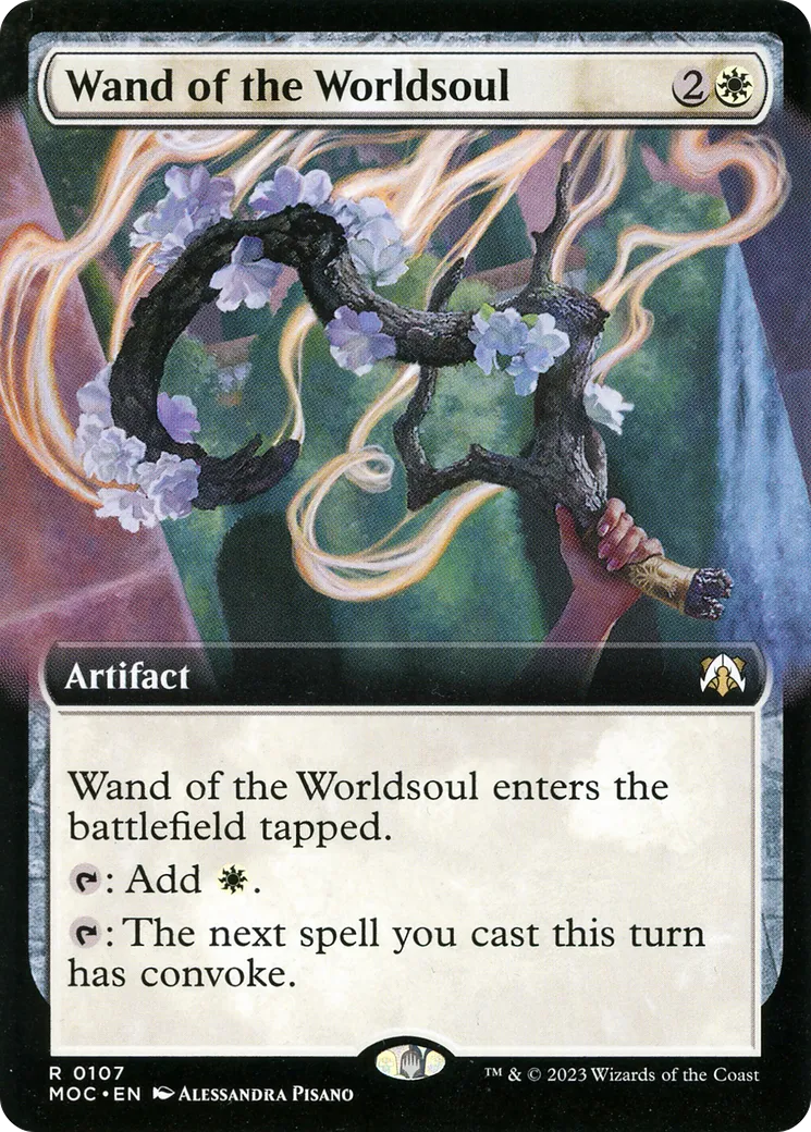 Wand of the Worldsoul — March of the Machine Commander — Magic: The Gathering
