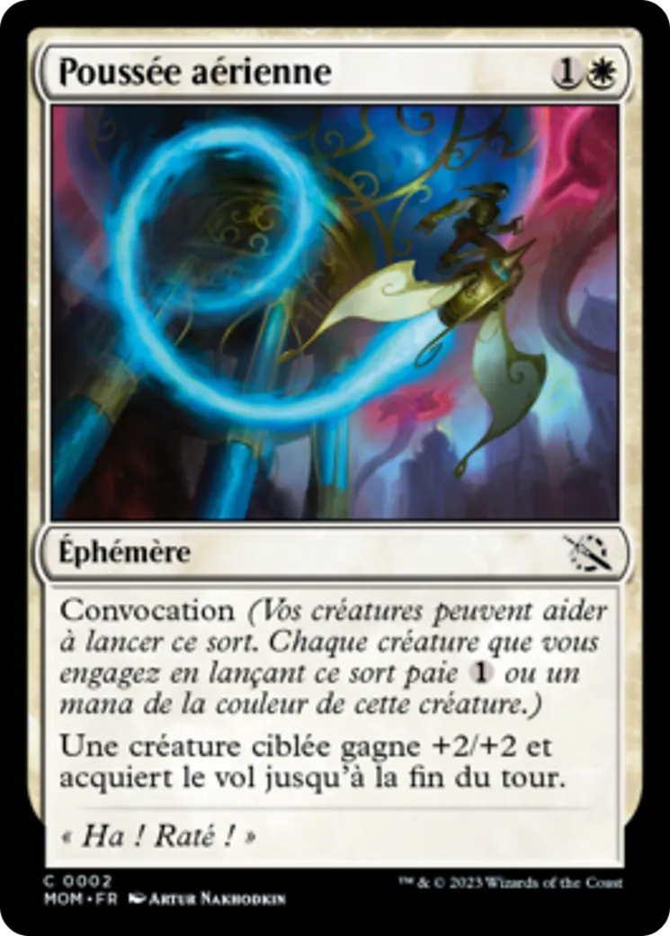 Poussée aérienne — March of the Machine — Magic: The Gathering