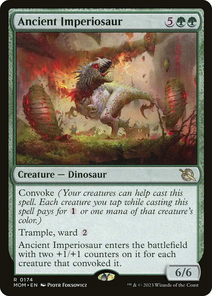 Ancient Imperiosaur — March of the Machine — Magic: The Gathering