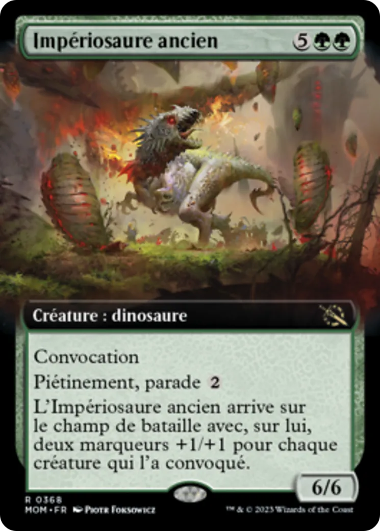 Impériosaure ancien — March of the Machine — Magic: The Gathering
