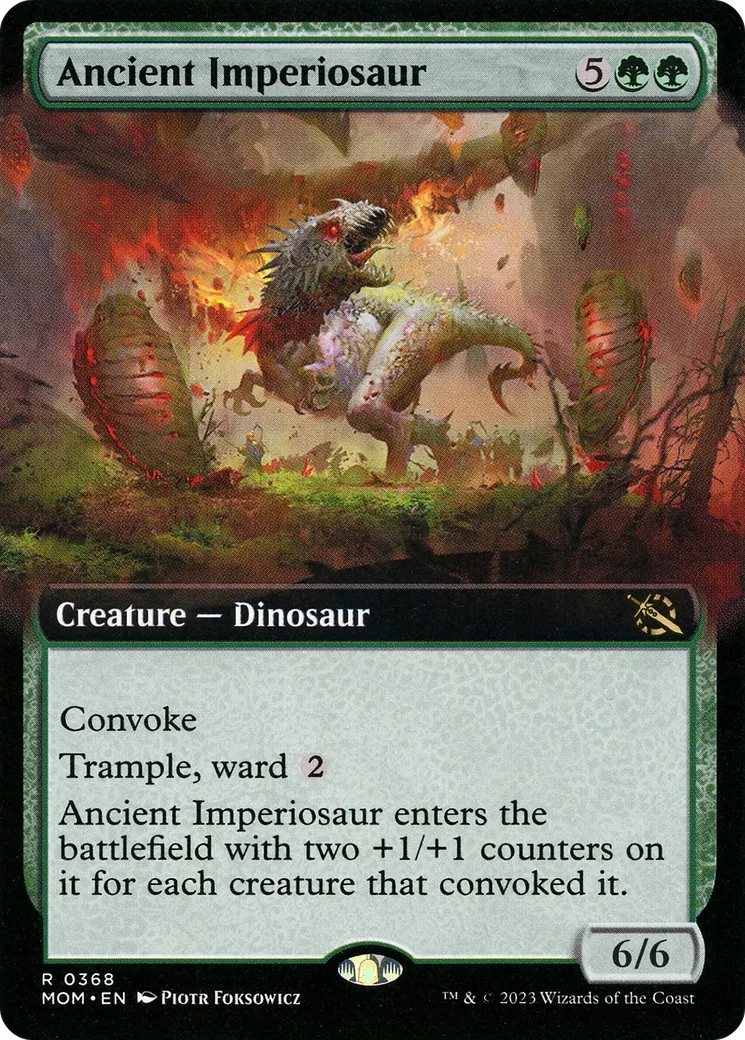 Ancient Imperiosaur — March of the Machine — Magic: The Gathering