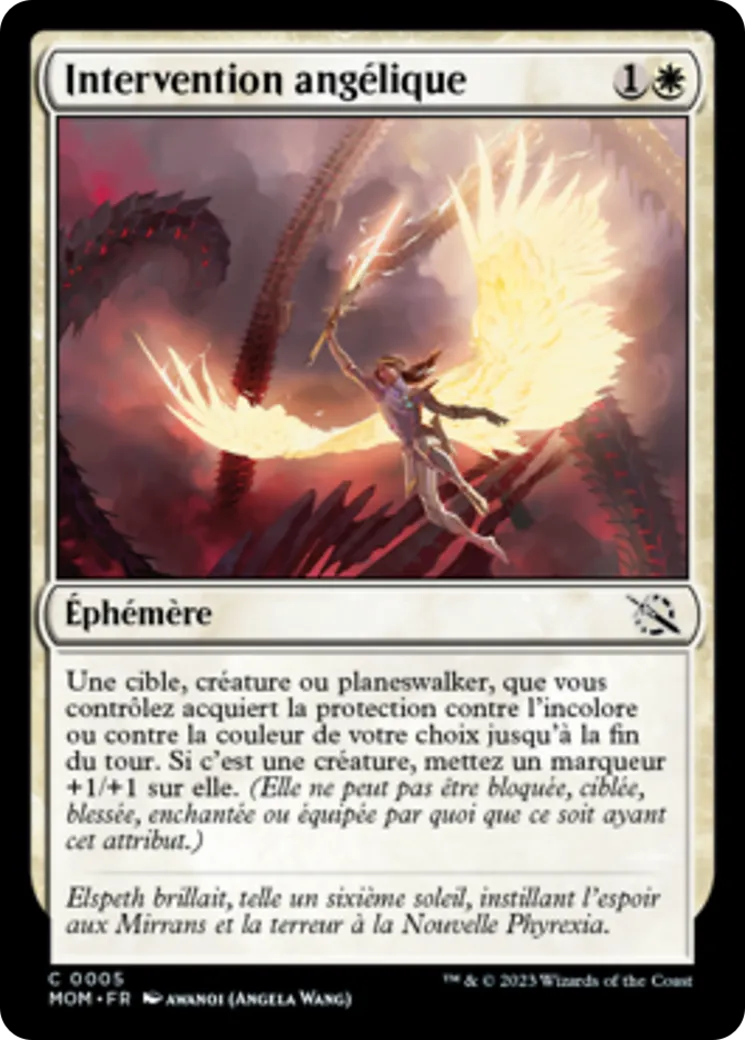 Intervention angélique — March of the Machine — Magic: The Gathering