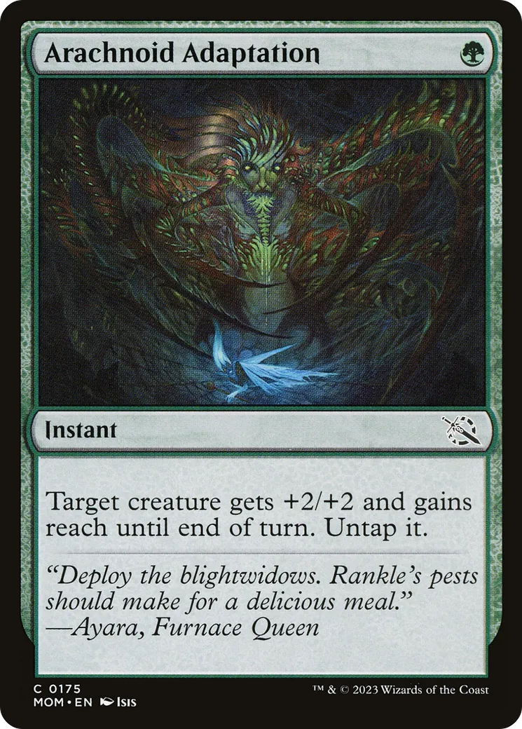 Arachnoid Adaptation — March of the Machine — Magic: The Gathering
