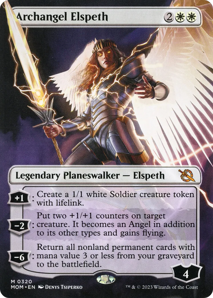 Archangel Elspeth — March of the Machine — Magic: The Gathering