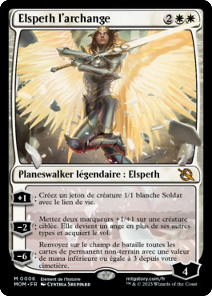 Elspeth l'archange from March of the Machine - Magic: The Gathering