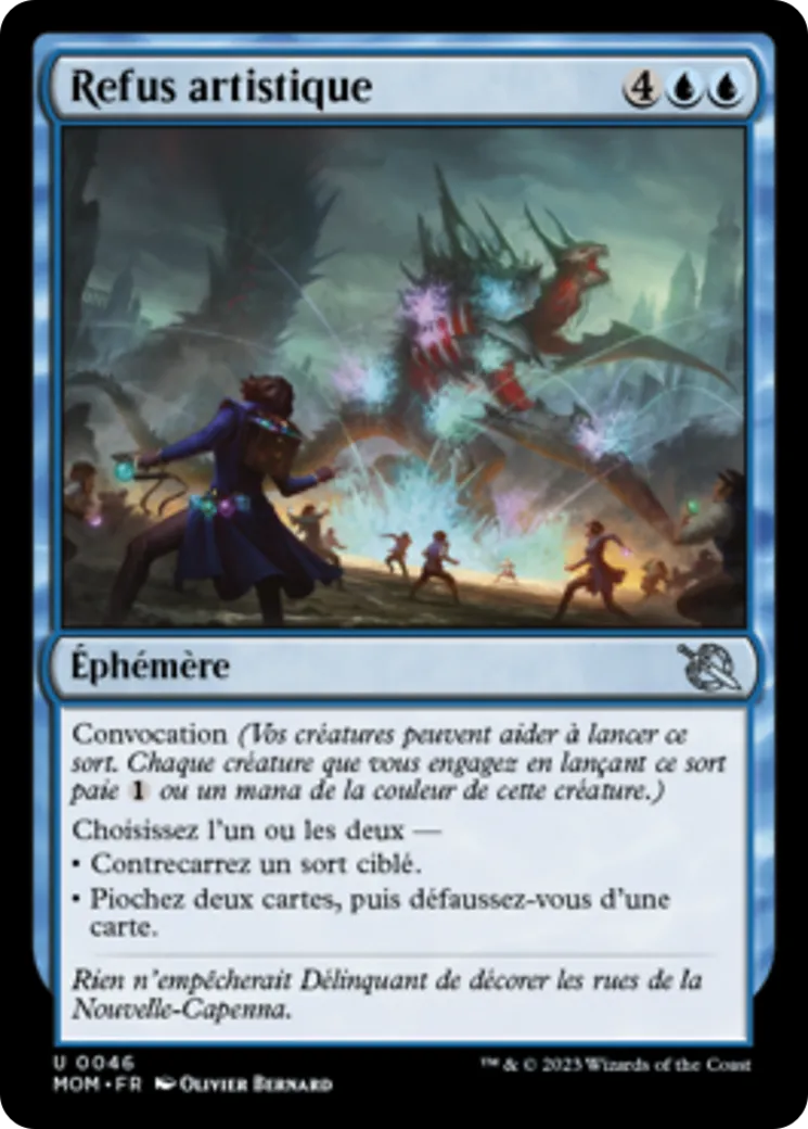 Refus artistique — March of the Machine — Magic: The Gathering