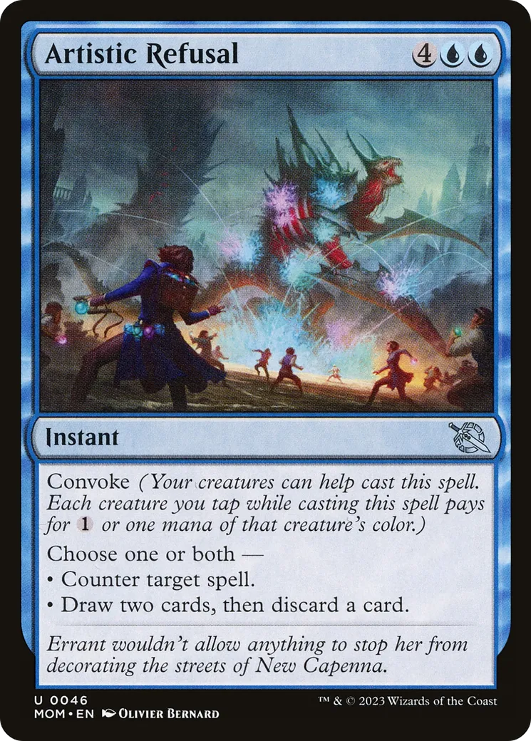Artistic Refusal — March of the Machine — Magic: The Gathering