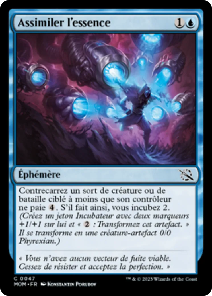 Assimiler l'essence — March of the Machine — Magic: The Gathering