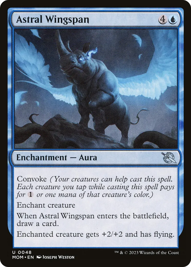 Astral Wingspan — March of the Machine — Magic: The Gathering