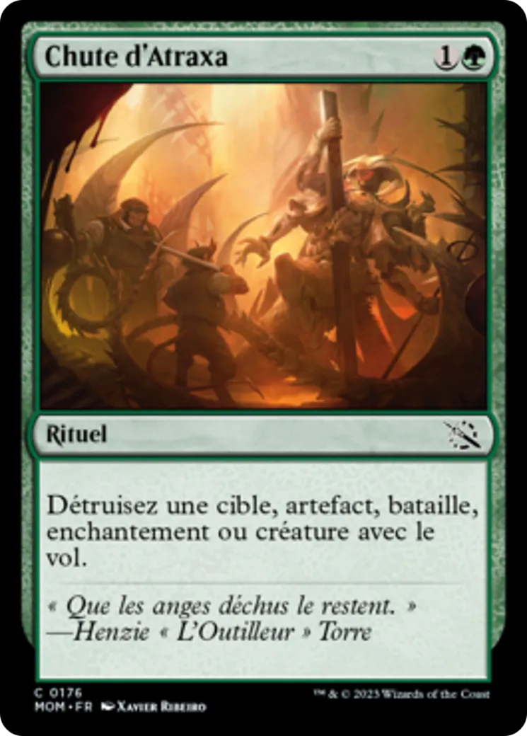 Chute d'Atraxa — March of the Machine — Magic: The Gathering