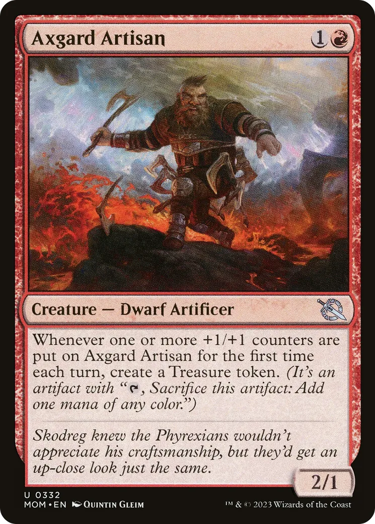 Axgard Artisan — March of the Machine — Magic: The Gathering