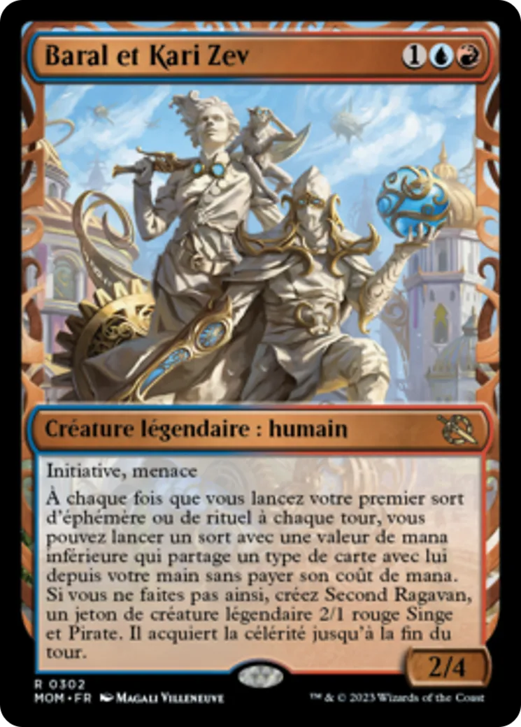 Baral et Kari Zev — March of the Machine — Magic: The Gathering