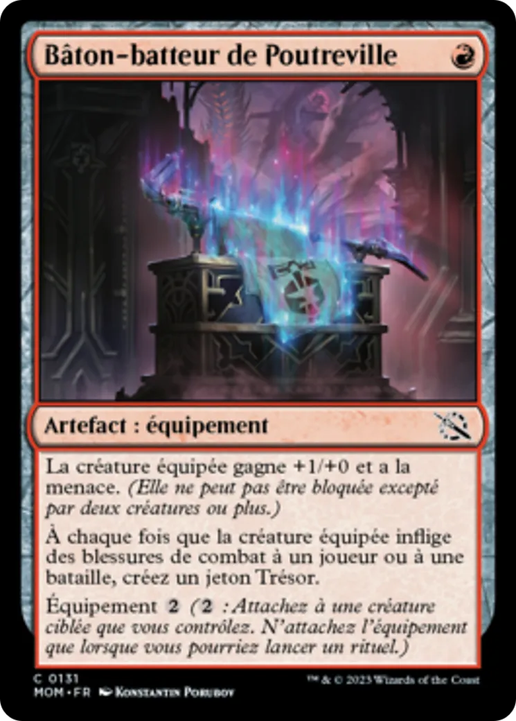 Bâton-batteur de Poutreville — March of the Machine — Magic: The Gathering