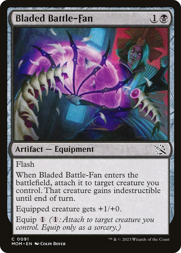 Bladed Battle-Fan — March of the Machine — Magic: The Gathering