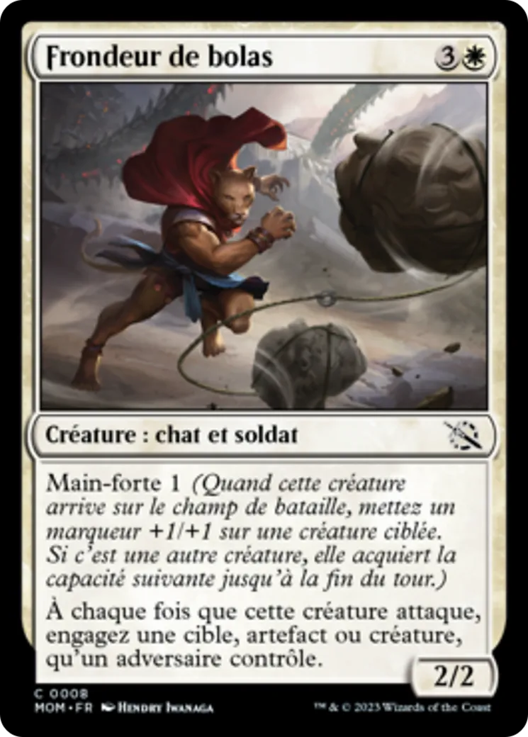 Frondeur de bolas — March of the Machine — Magic: The Gathering