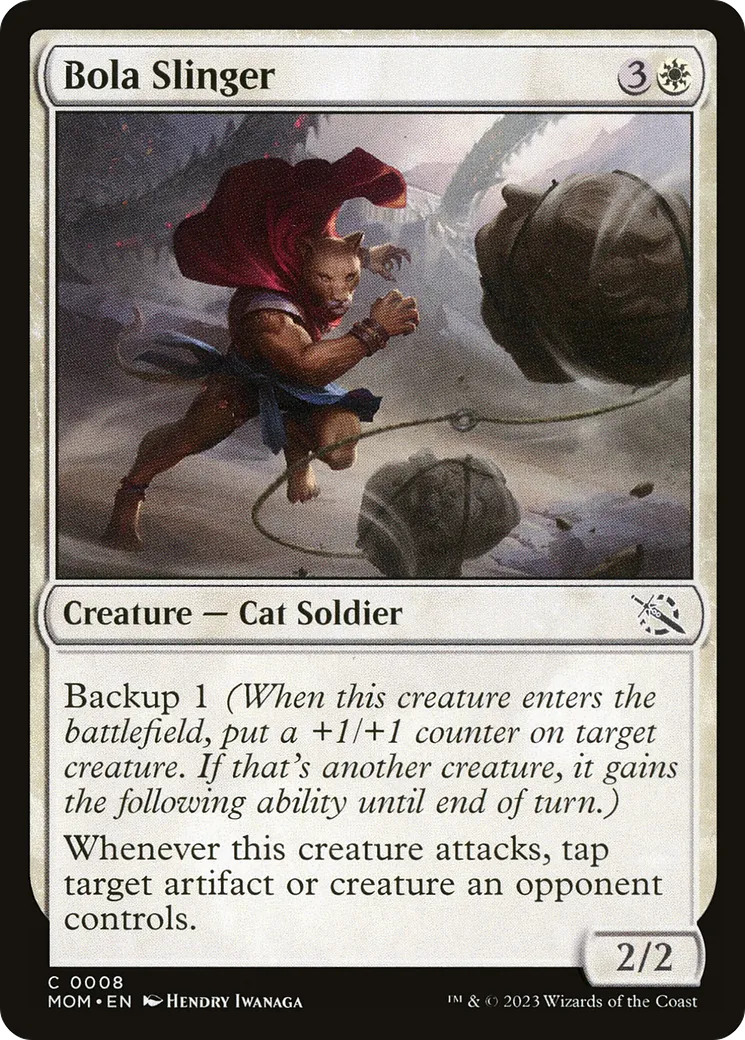 Bola Slinger — March of the Machine — Magic: The Gathering