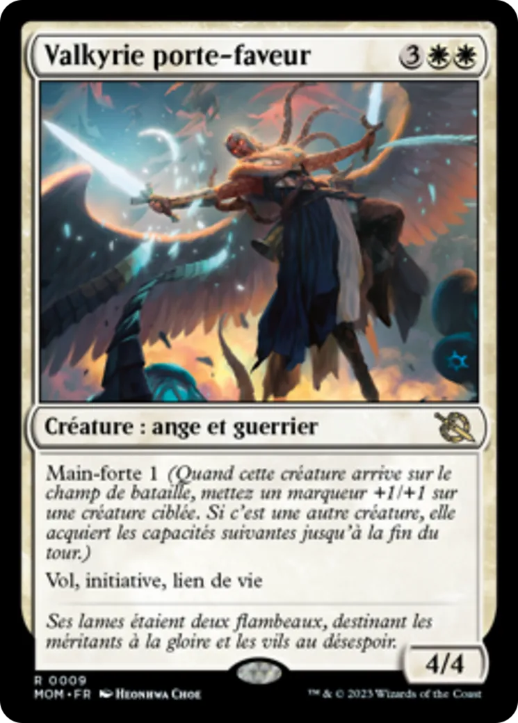 Valkyrie porte-faveur — March of the Machine — Magic: The Gathering