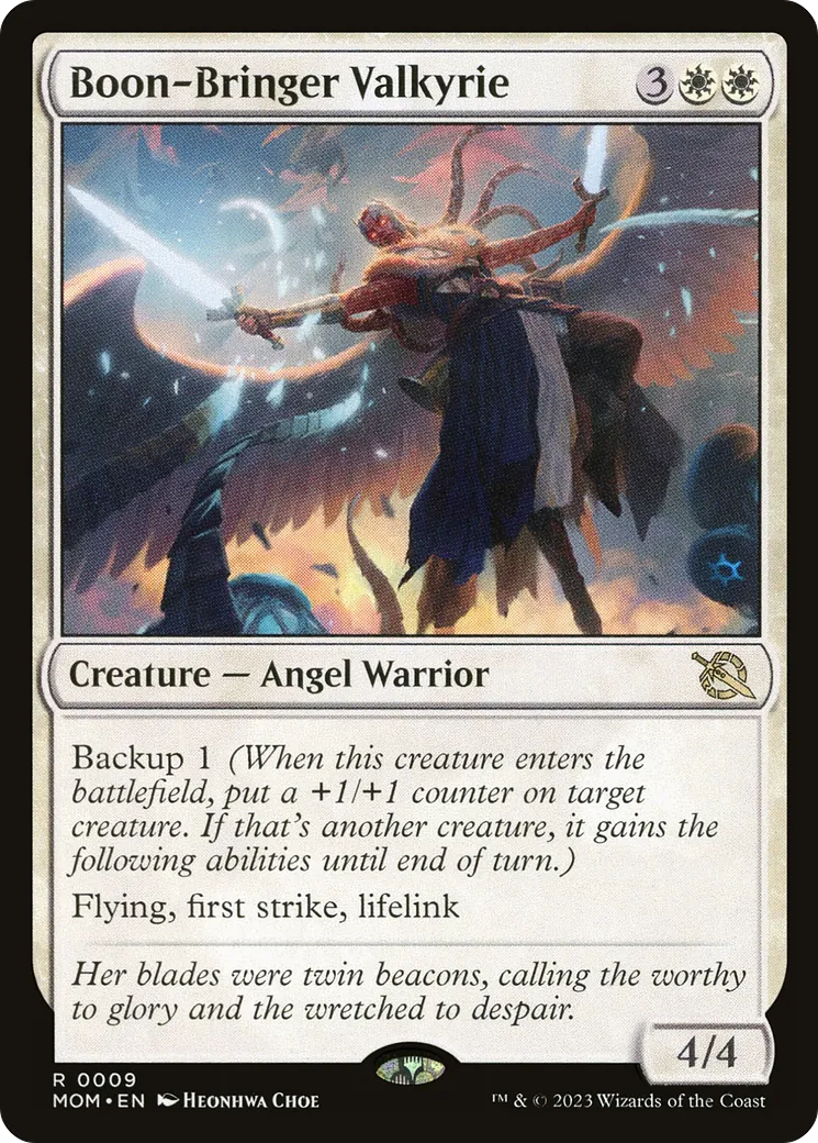 Valkyrie porte-faveur — March of the Machine — Magic: The Gathering