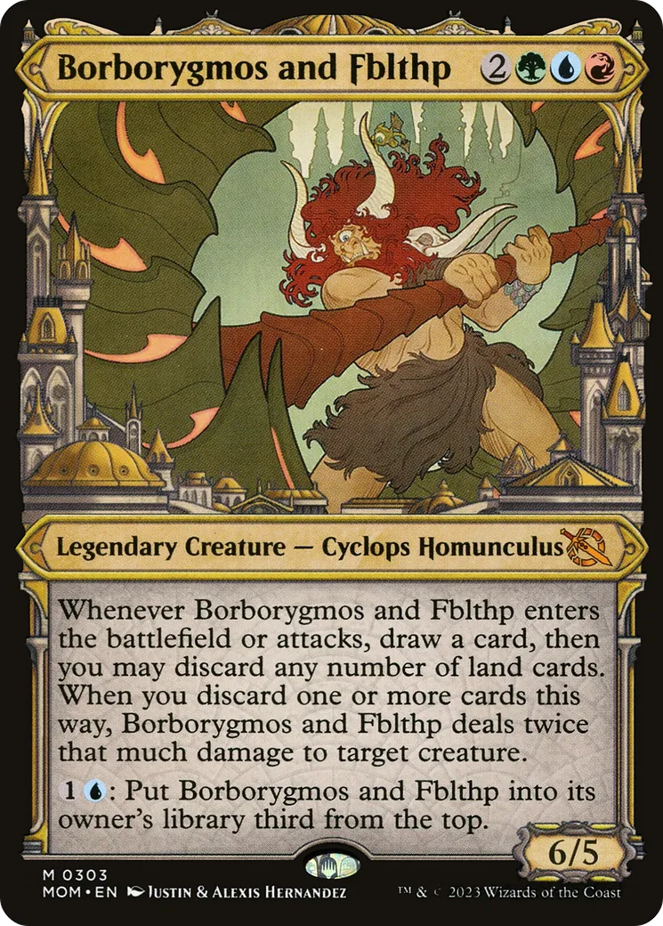 Borborygmos and Fblthp — March of the Machine — Magic: The Gathering