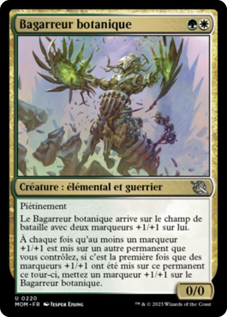 Bagarreur botanique — March of the Machine — Magic: The Gathering