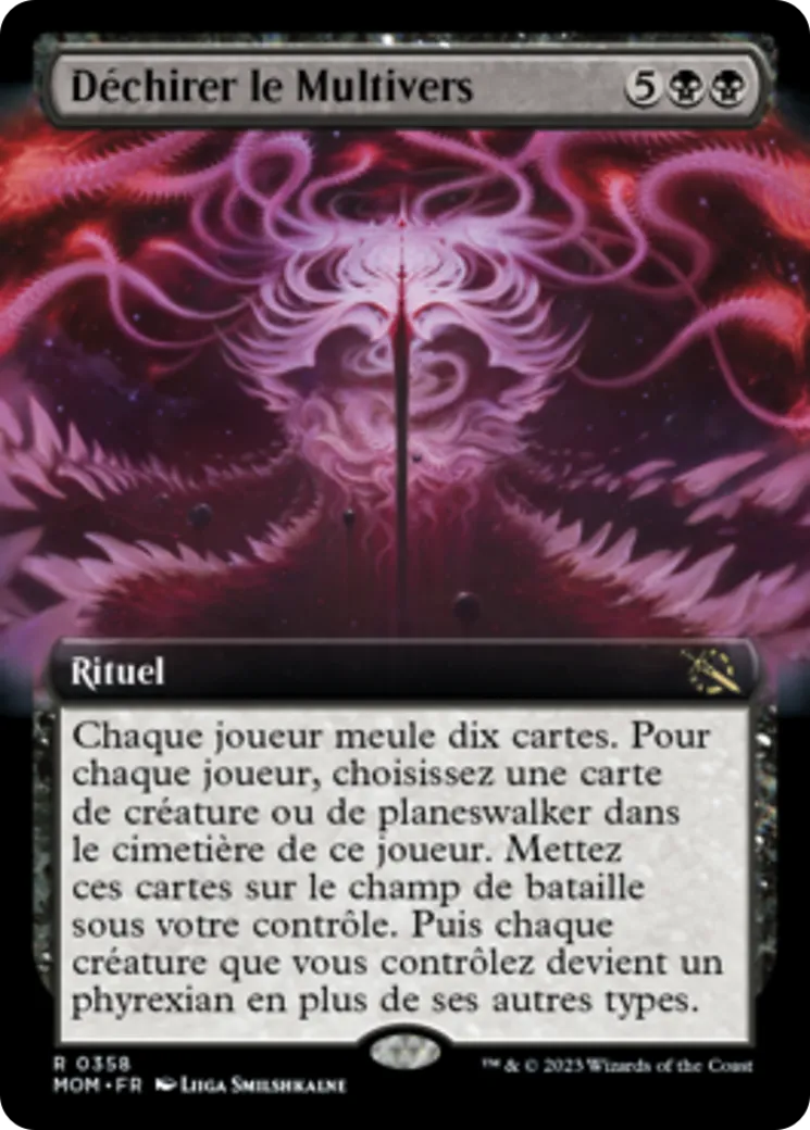 Déchirer le Multivers — March of the Machine — Magic: The Gathering