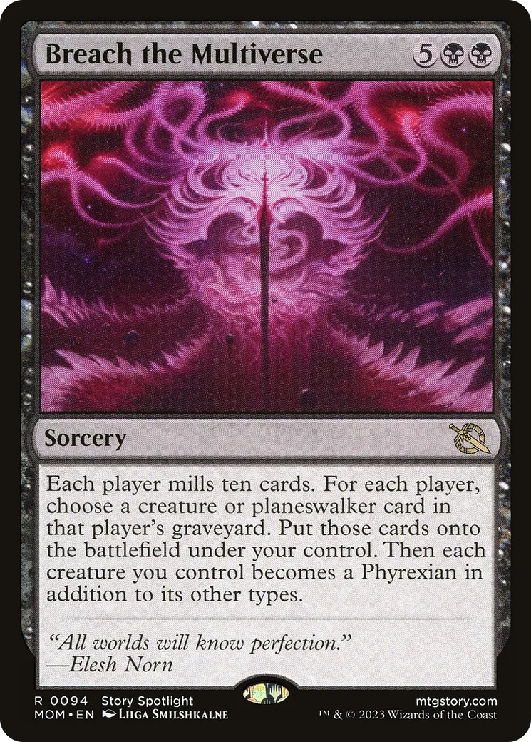 Breach the Multiverse — March of the Machine — Magic: The Gathering