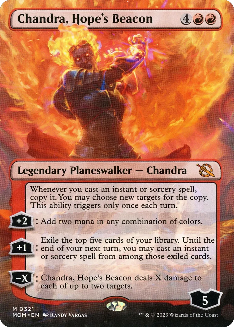 Chandra, Hope's Beacon — March of the Machine — Magic: The Gathering