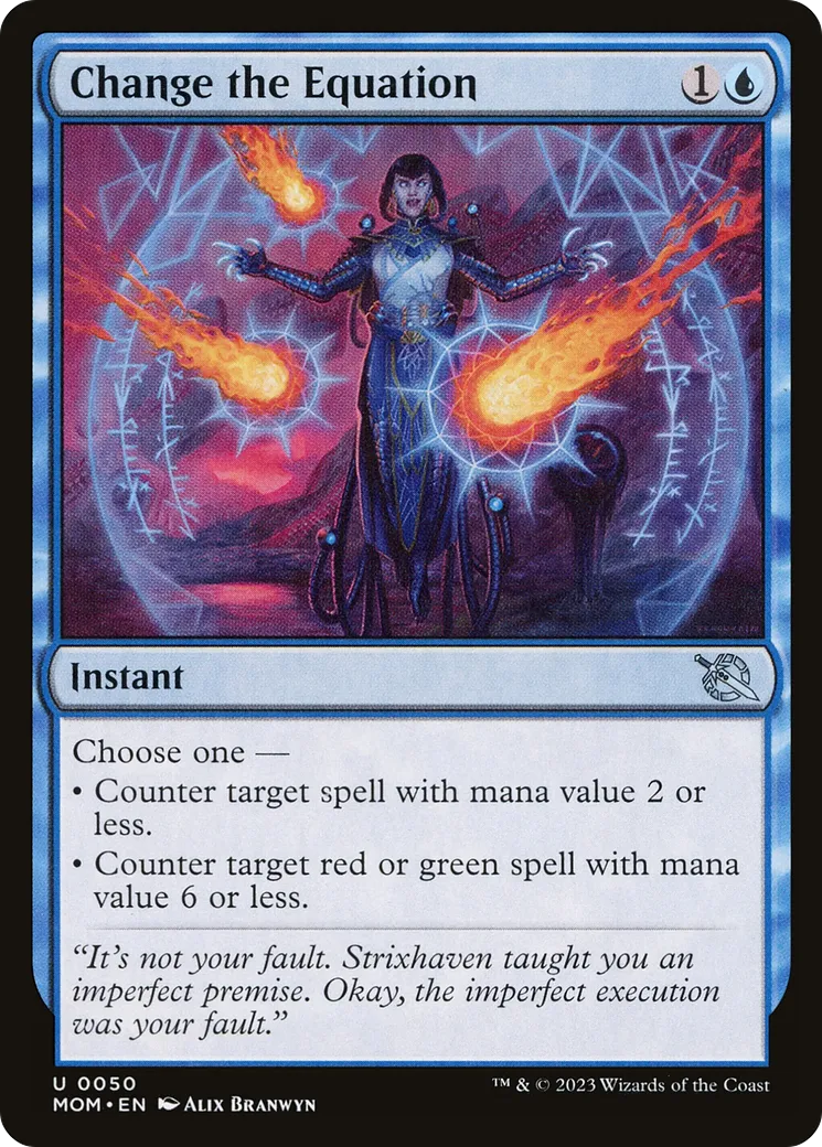 Change the Equation — March of the Machine — Magic: The Gathering