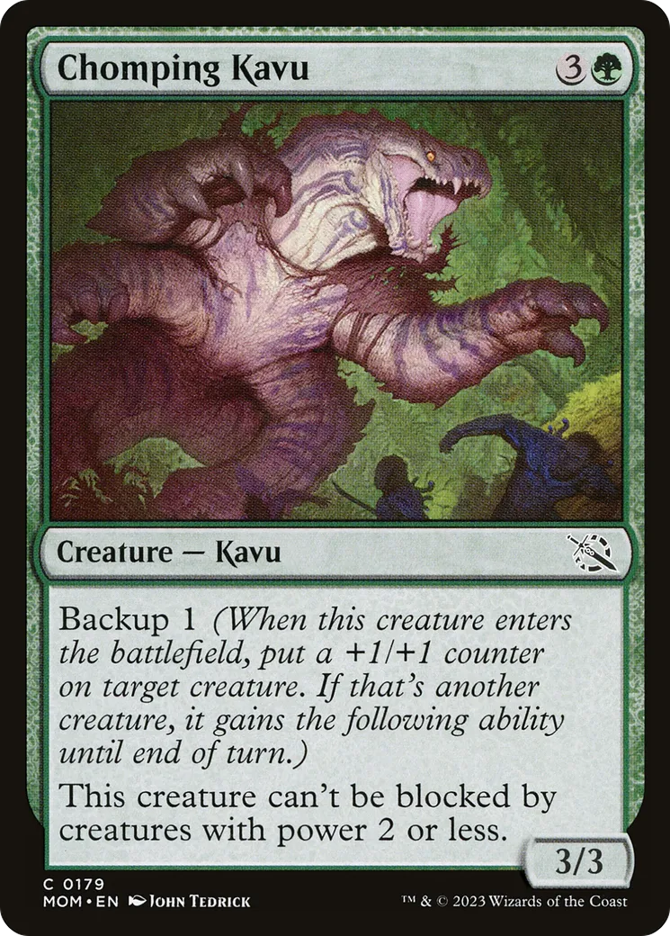 Kavru mâcheur — March of the Machine — Magic: The Gathering