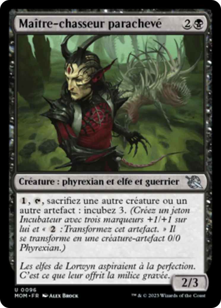 Maître-chasseur parachevé — March of the Machine — Magic: The Gathering